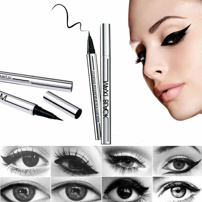 Cosmétique Eyeliner Eye Liner Liquide Paupières Yeux Maquillage Noir Waterproof Cosmétique Eyeliner Eye Liner Liquide Paupières Yeux Maquillage Noir Waterproof