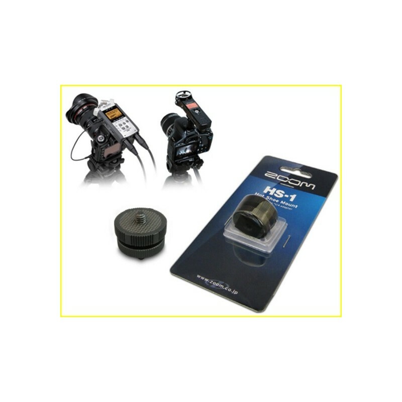 HS-1 – ADAPTATEUR HOT SHOE POUR APPAREIL PHOTO AVEC H1, H4n, H5 & H6 ZOOM HS-1 – ADAPTATEUR HOT SHOE POUR APPAREIL PHOTO AVEC H1, H4n, H5 & H6 ZOOM