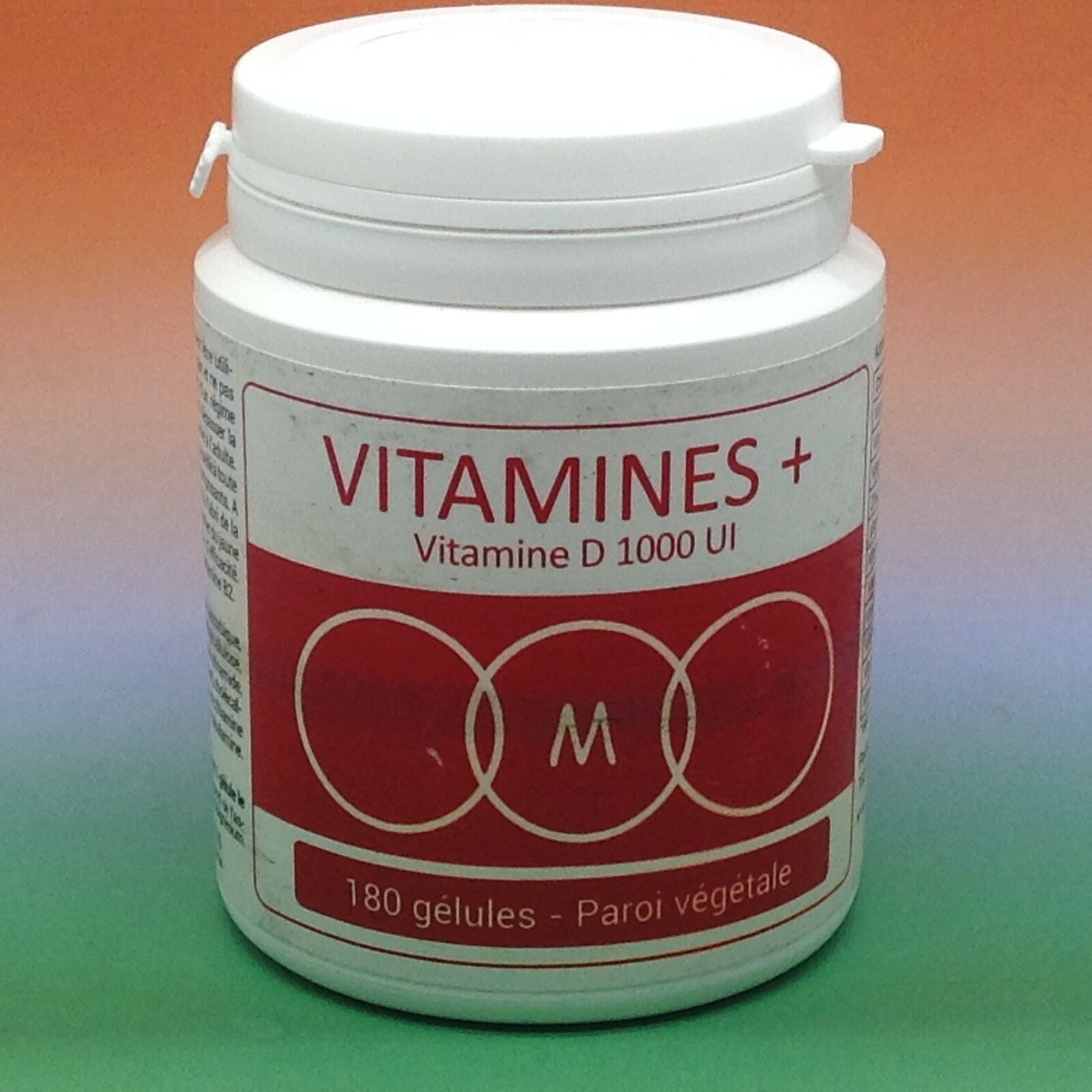 M3MICRONUTRITION VITAMINES+ VITAMINES D1000 UI 180 GELULES 09/2023