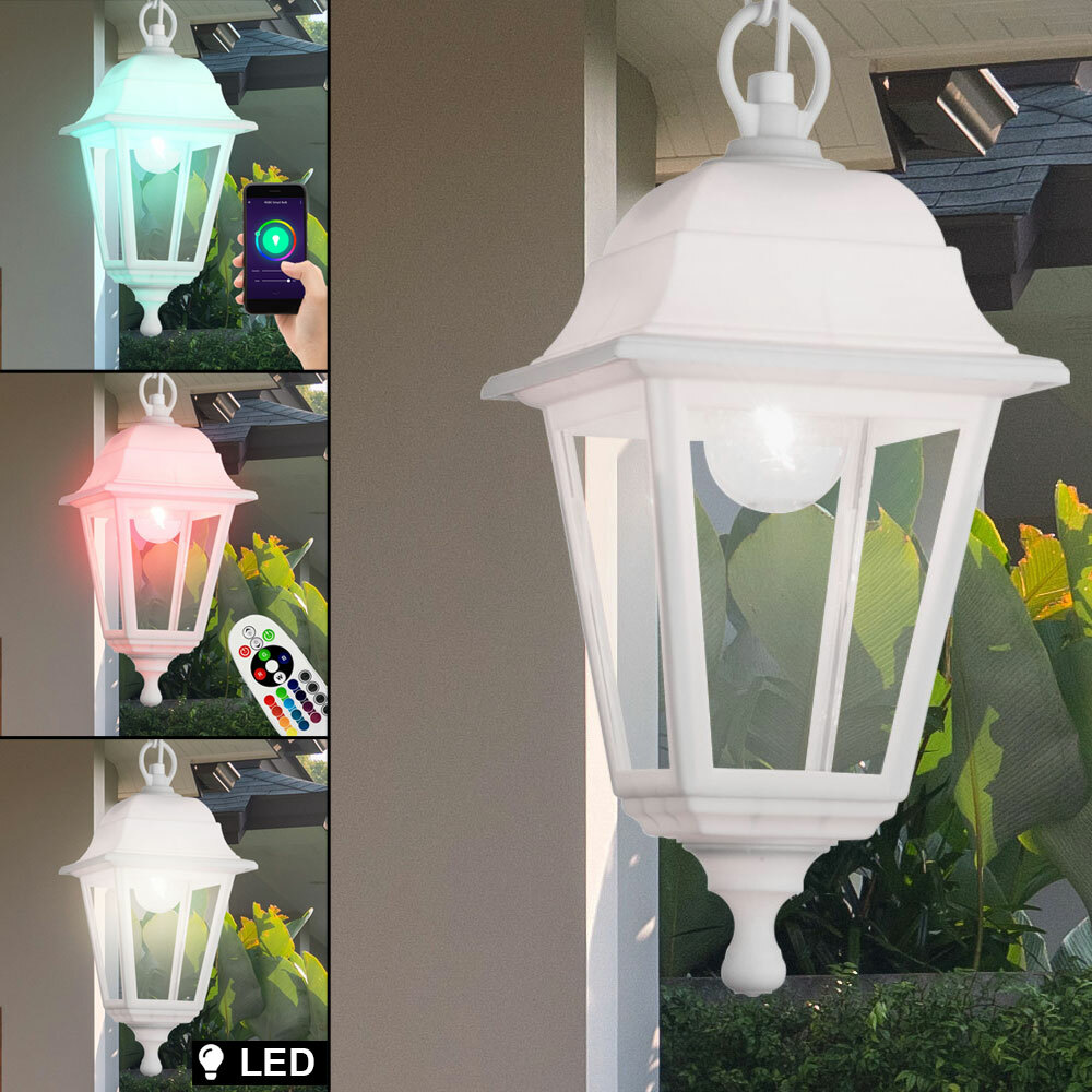 Smart Accueil LED Couvrir Lanterne Variateur RGB Lampe Pendues Extérieur Éloigné Smart Accueil LED Couvrir Lanterne Variateur RGB Lampe Pendues Extérieur Éloigné