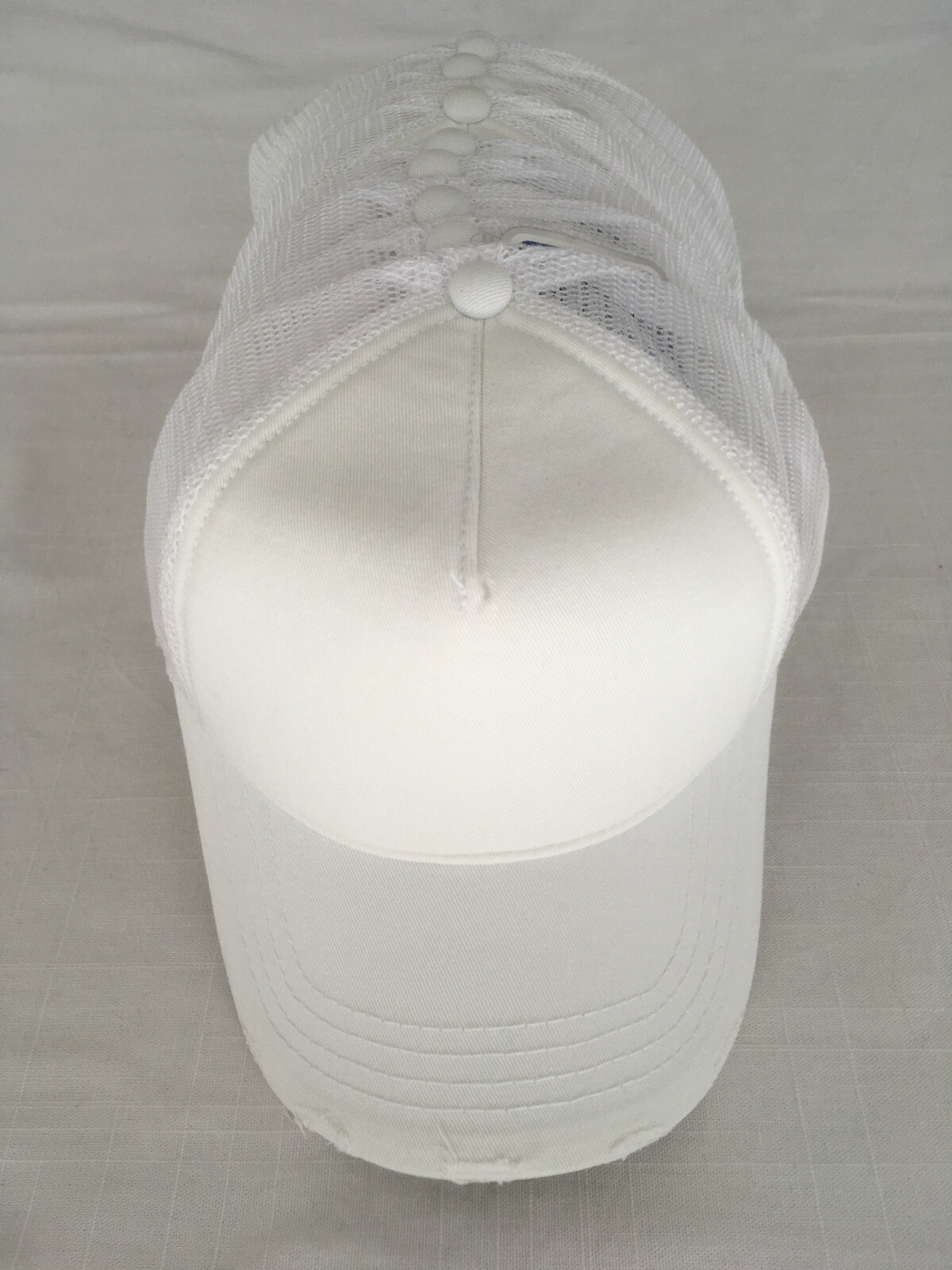 Lot de 12 Casquettes Blanches ATLANTIS RAPPER DEST.BIANCO-BI Hommes Femmes Mixte Lot de 12 Casquettes Blanches ATLANTIS RAPPER DEST.BIANCO-BI Hommes Femmes Mixte