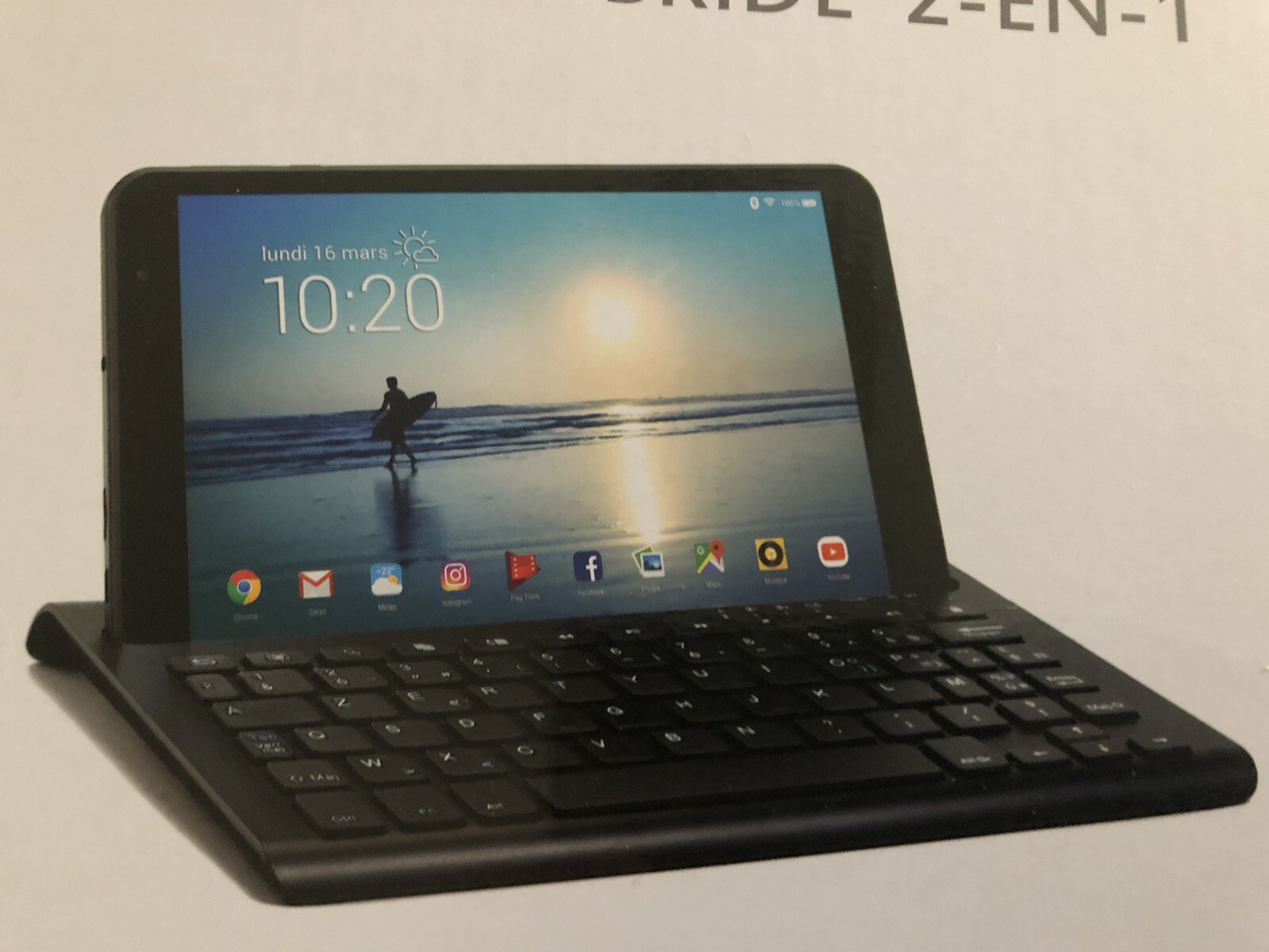 tablette hybride 2-en1 De Marque Klipad Neuve-jamais Ouverte