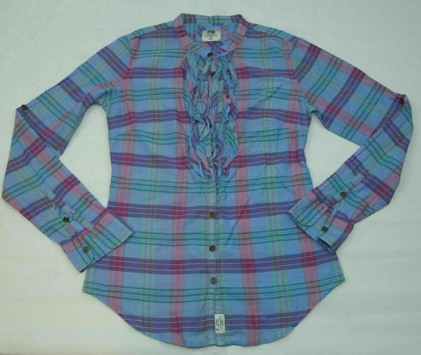 CHEMISE VÊTEMENTS D’ÉQUIPAGE POUR FEMMES FILLES COTON CAN ROULEAU MANCHES…