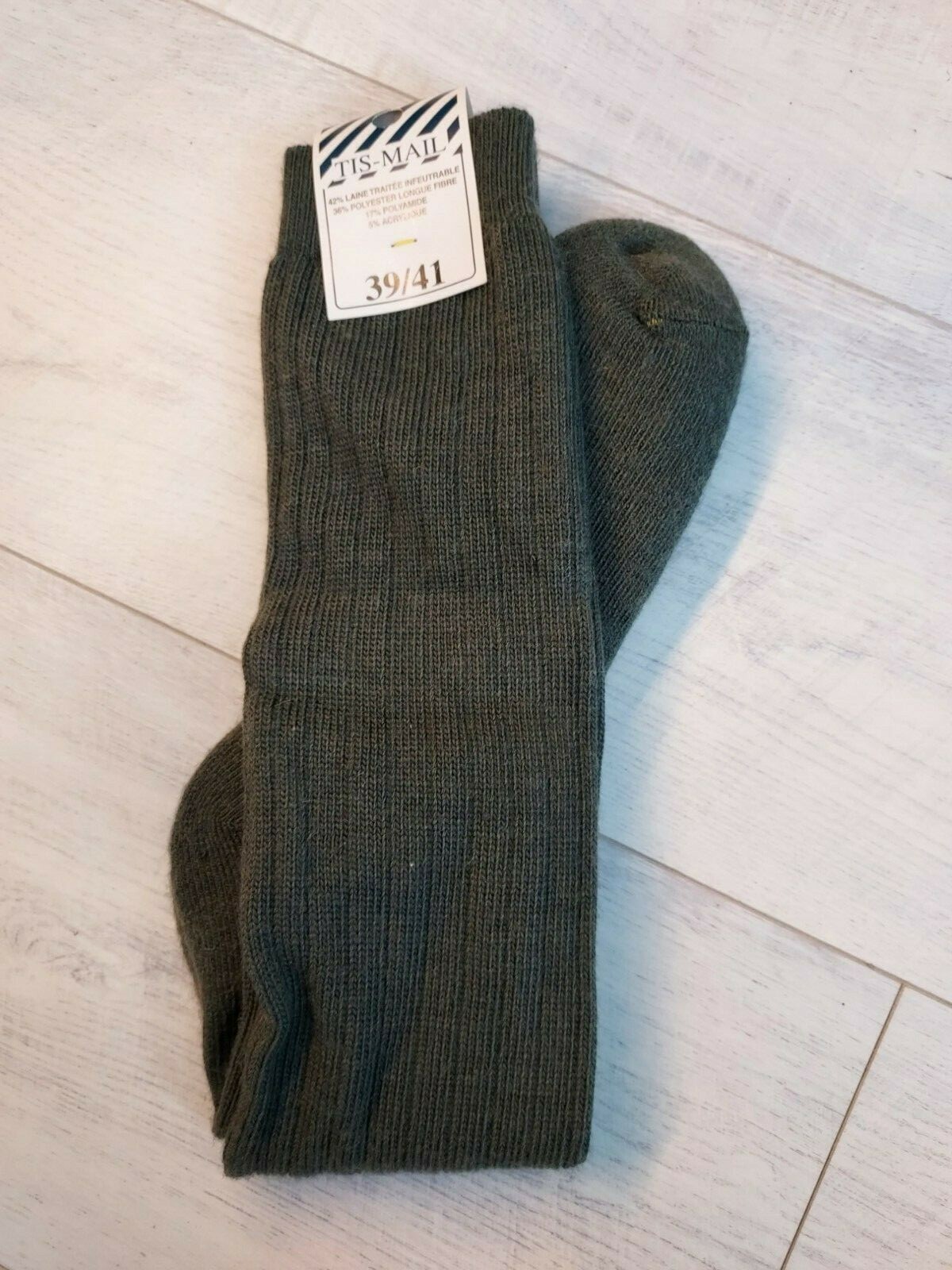 Chaussettes hautes (sous genou)vertes 39-41