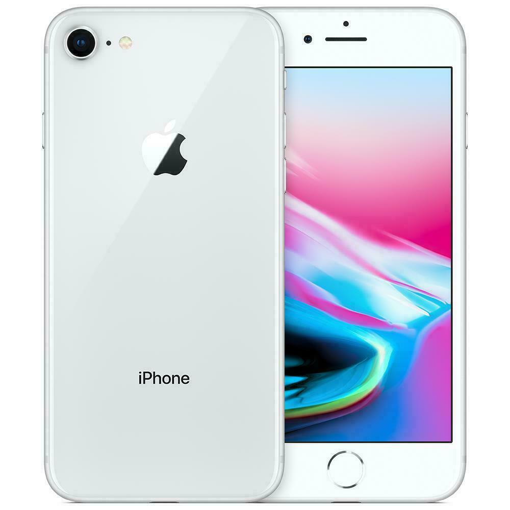 Apple iPhone 8 64GB Argent état correct Reconditionné Utilisé A.A116