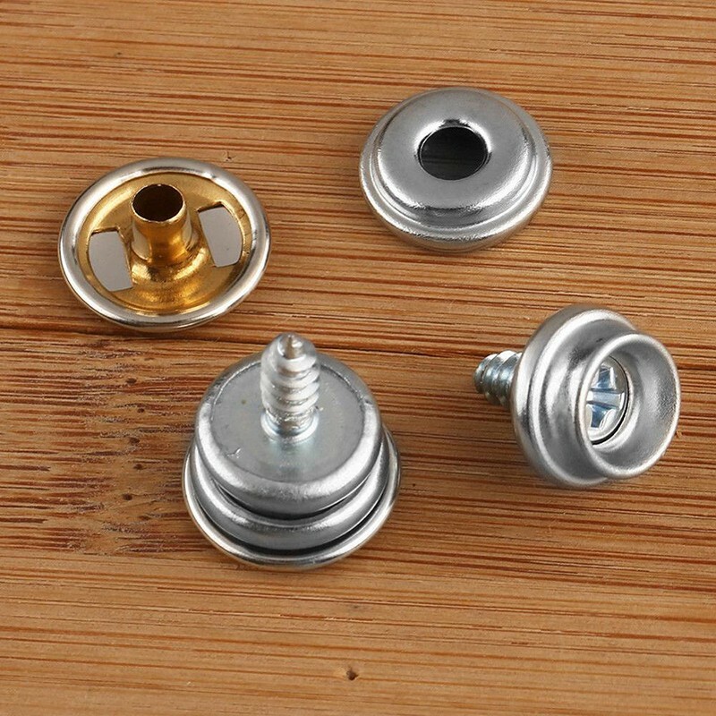 Attache Bouton pression Goujons 15mm Amélioration de l’habitat Pratique