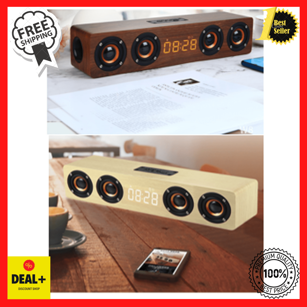 TV Home cinéma barre de son bois haut-parleur Bluetooth sans fil Subwoofer… TV Home cinéma barre de son bois haut-parleur Bluetooth sans fil Subwoofer…
