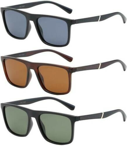 Hommes Polarisé Conduite Lunettes de Soleil Classique Carré Vintage Rétro FEMMES Hommes Polarisé Conduite Lunettes de Soleil Classique Carré Vintage Rétro FEMMES