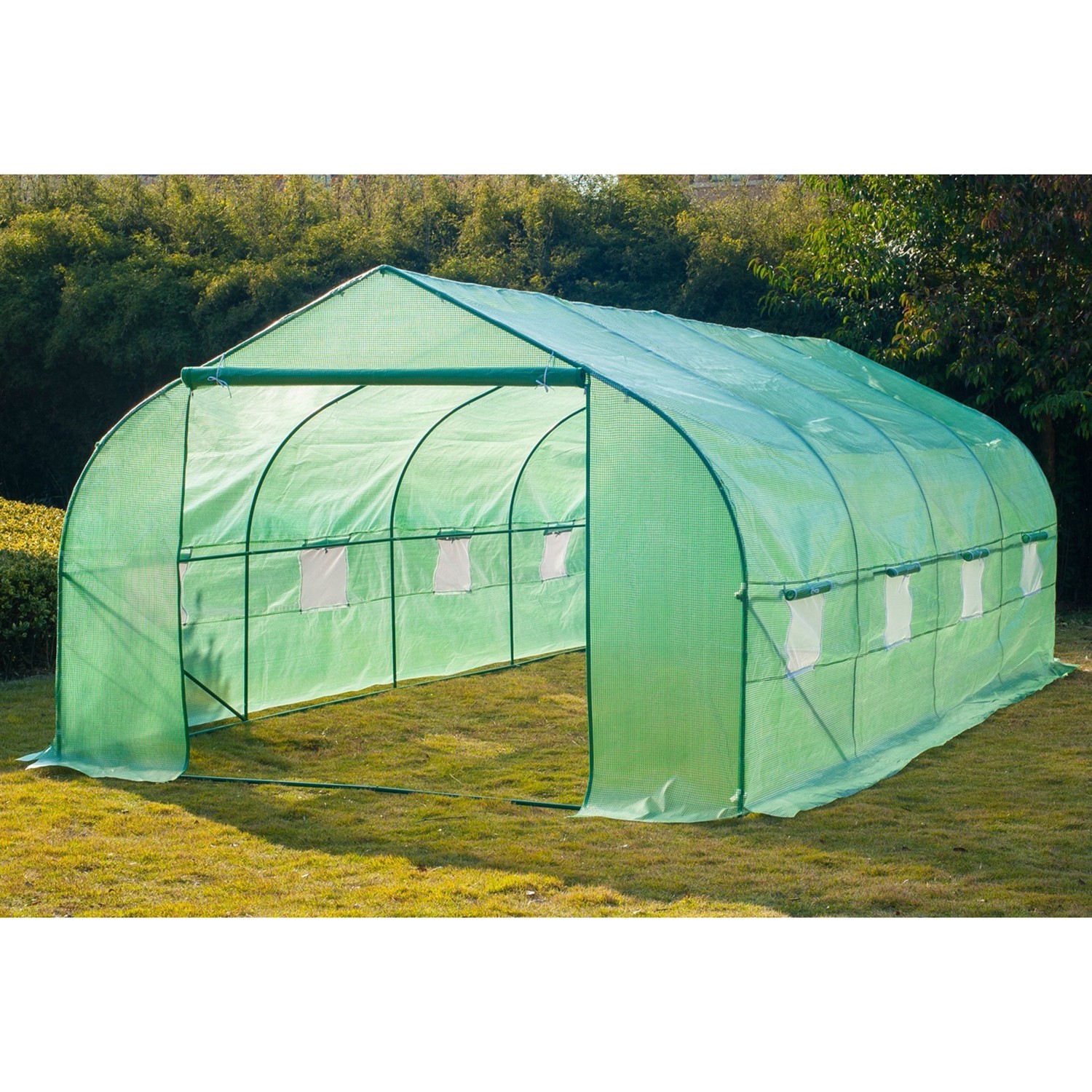 SERRE DE JARDIN SERRE TUNNEL 6 SECTIONS 6X3X2M 18M² SERRE DE JARDIN SERRE TUNNEL 6 SECTIONS 6X3X2M 18M²