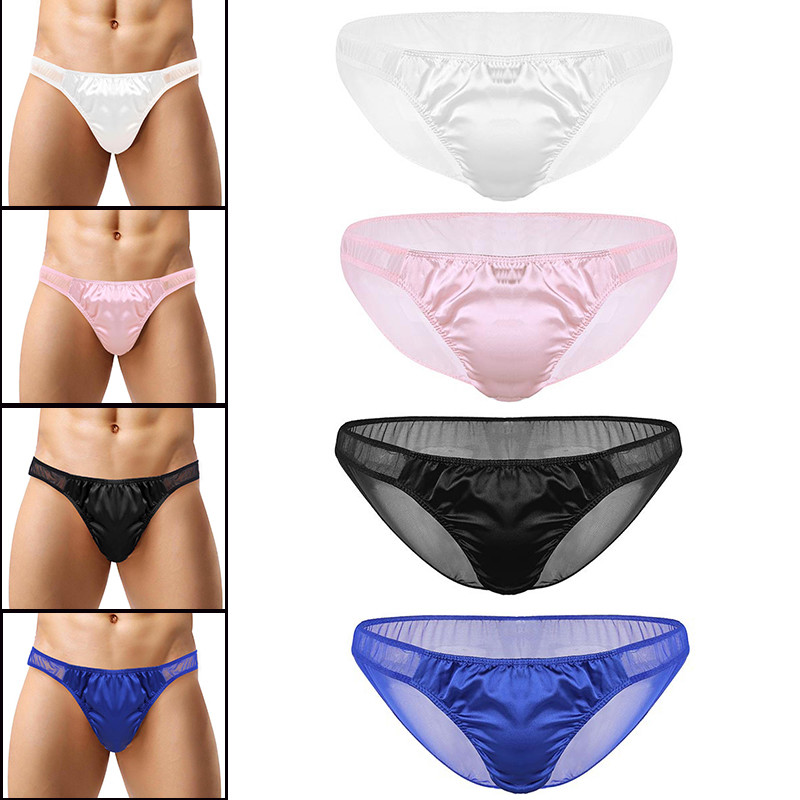 Sous-vêtements de Culotte en Maille Respirante Bikini Slip à volants pour Hommes Sous-vêtements de Culotte en Maille Respirante Bikini Slip à volants pour Hommes