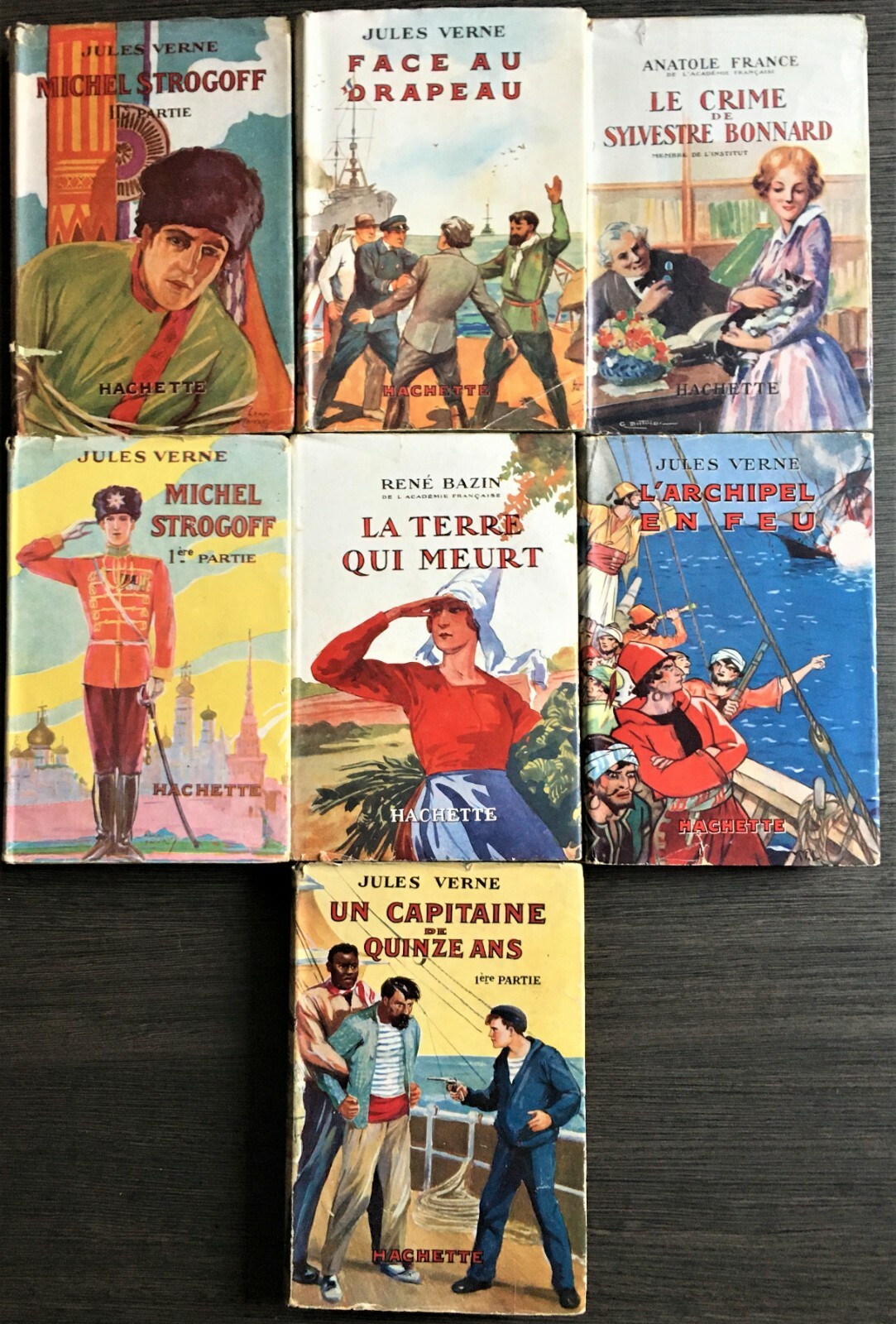 LOT 7 LIVRES ANCIENS ENFANTINA – COLLECTION HACHETTE 1930 ET 1954 – BE+ LOT 7 LIVRES ANCIENS ENFANTINA – COLLECTION HACHETTE 1930 ET 1954 – BE+
