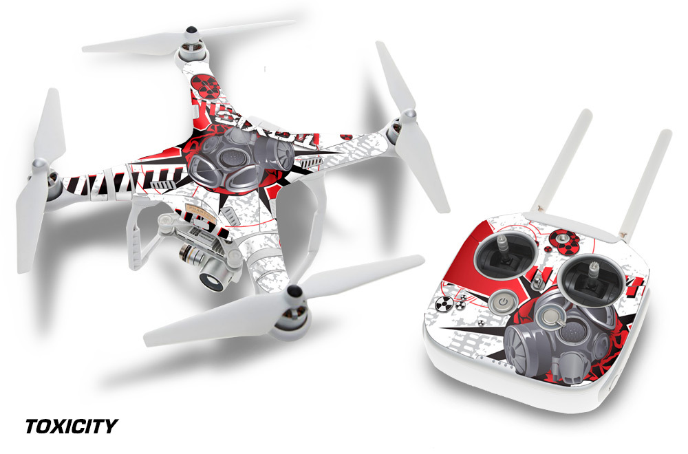 DJI Phantom 3 Drone Drapé RC Qaudcopter Décalque Autocollant Personnalisé Skin DJI Phantom 3 Drone Drapé RC Qaudcopter Décalque Autocollant Personnalisé Skin