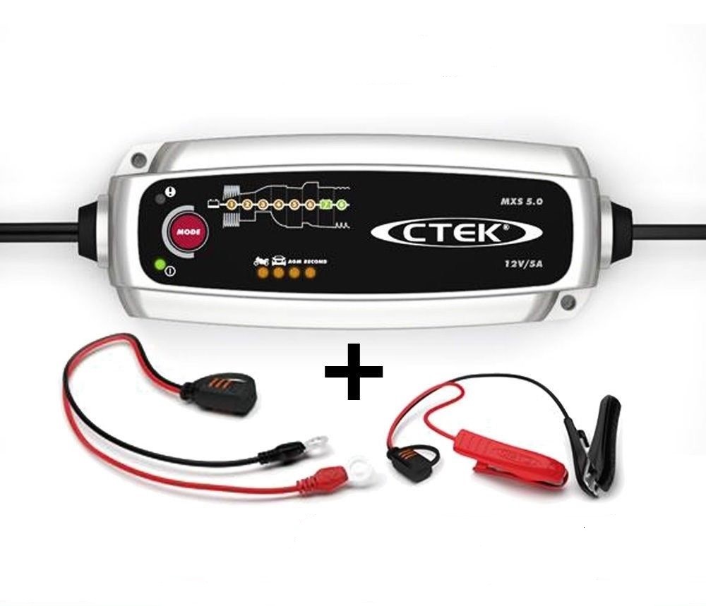 Chargeur batterie voiture / auto CTEK MXS 5.0 MXS5 12V 5A de 1.2-100ah Chargeur batterie voiture / auto CTEK MXS 5.0 MXS5 12V 5A de 1.2-100ah