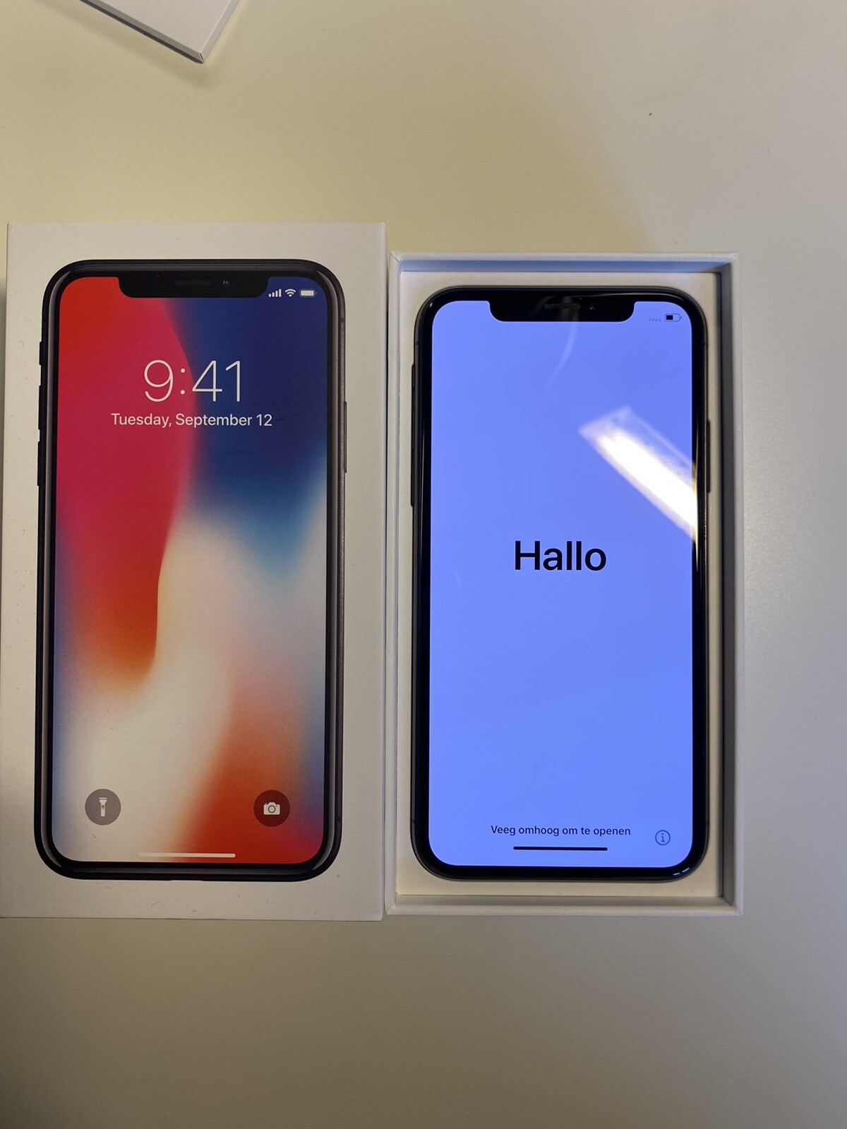 Apple iPhone X – 64GB – Space Grau (Ohne Simlock) + Kopfhörer und Adapter Apple iPhone X – 64GB – Space Grau (Ohne Simlock) + Kopfhörer und Adapter