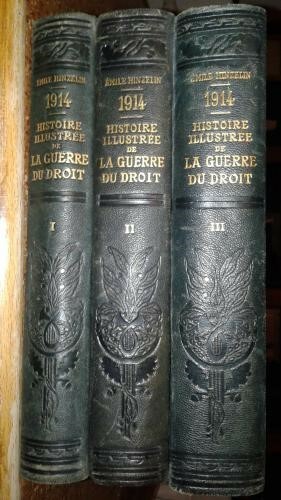 livres histoire illustrée la guerre du droit EMILE HINZELIN, lettre autographe livres histoire illustrée la guerre du droit EMILE HINZELIN, lettre autographe