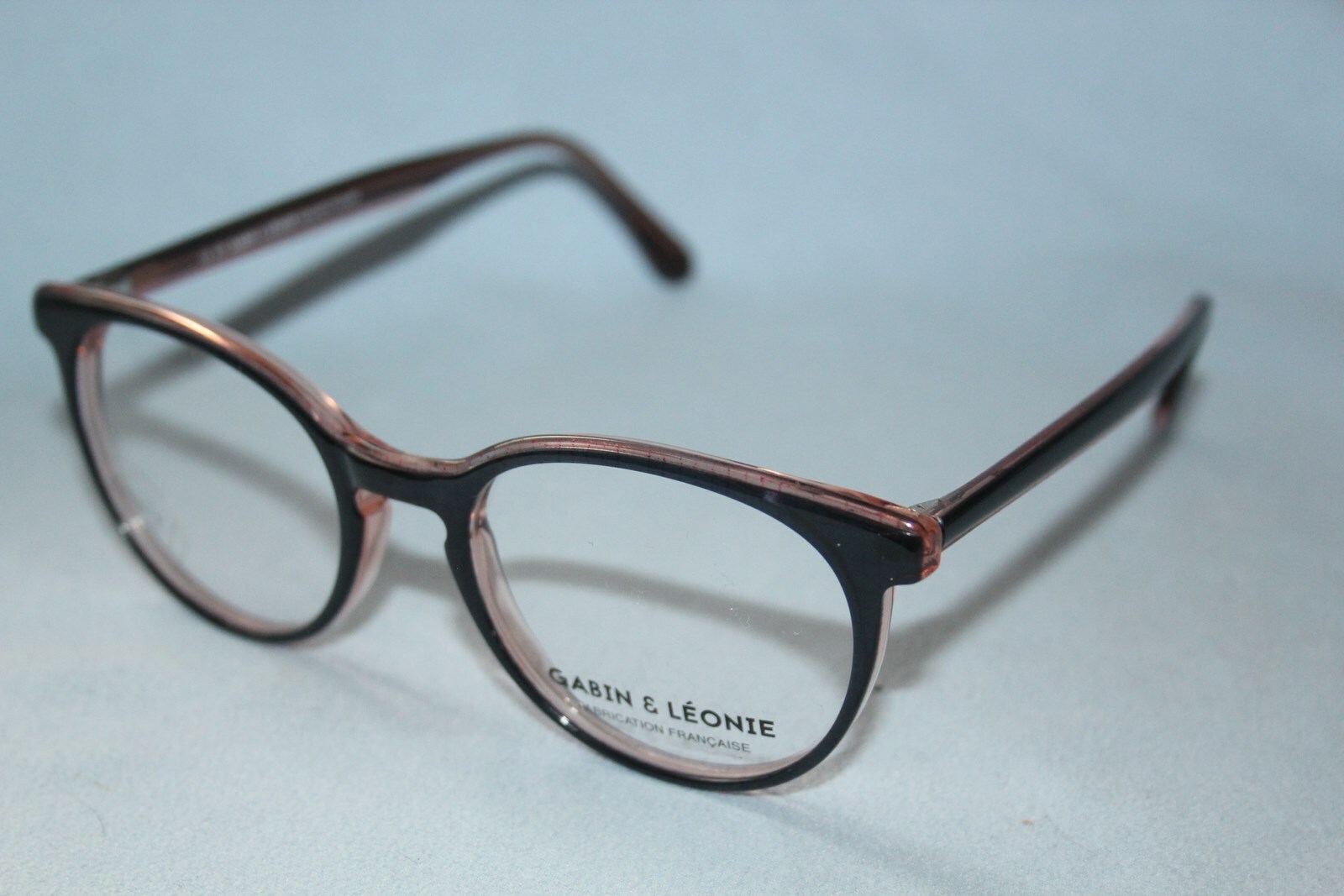 Monture optique Femme Lunettes GABIN et LEONIE Noire mauve – GL 1916 Monture optique Femme Lunettes GABIN et LEONIE Noire mauve – GL 1916