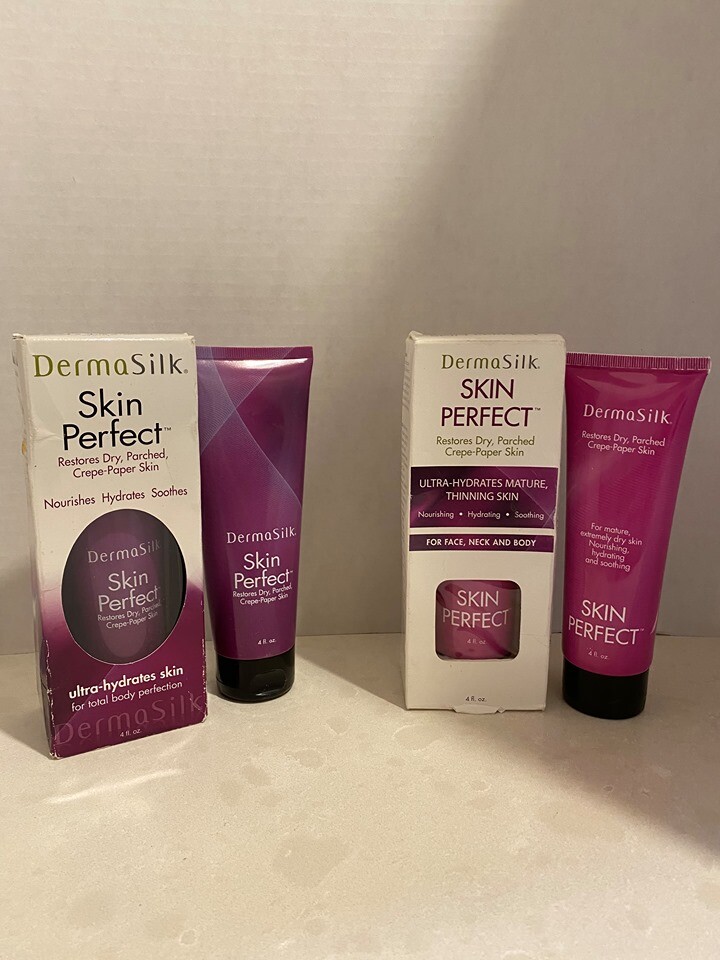 DermaSilk Peau Parfait Crème ` Sec Desséchée Crepe-Paper ~ Original Formule