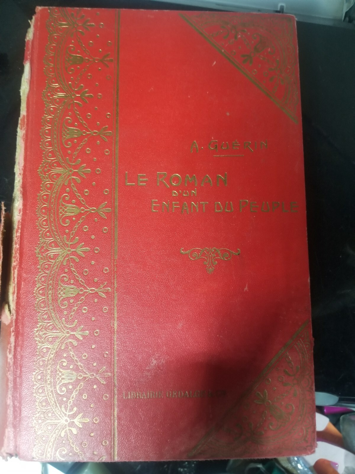 LIVRE ANCIEN LE ROMAN DUN ENFANT DU PEUPLE LIVRE ANCIEN LE ROMAN DUN ENFANT DU PEUPLE