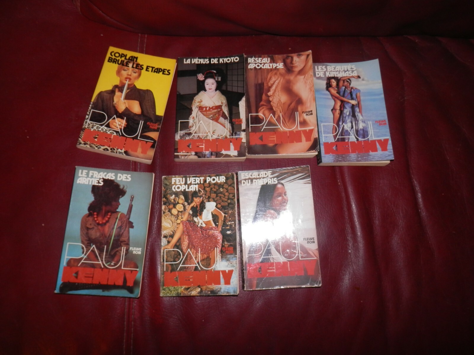 lot de 7 livres de Paul Kenny  : Coplan