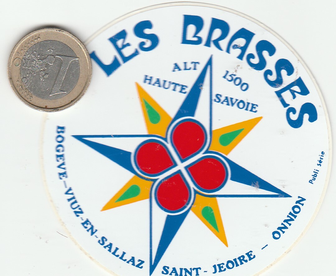 AUTOCOLLANTS . Régionalisme. LES BRASSES AUTOCOLLANTS . Régionalisme. LES BRASSES