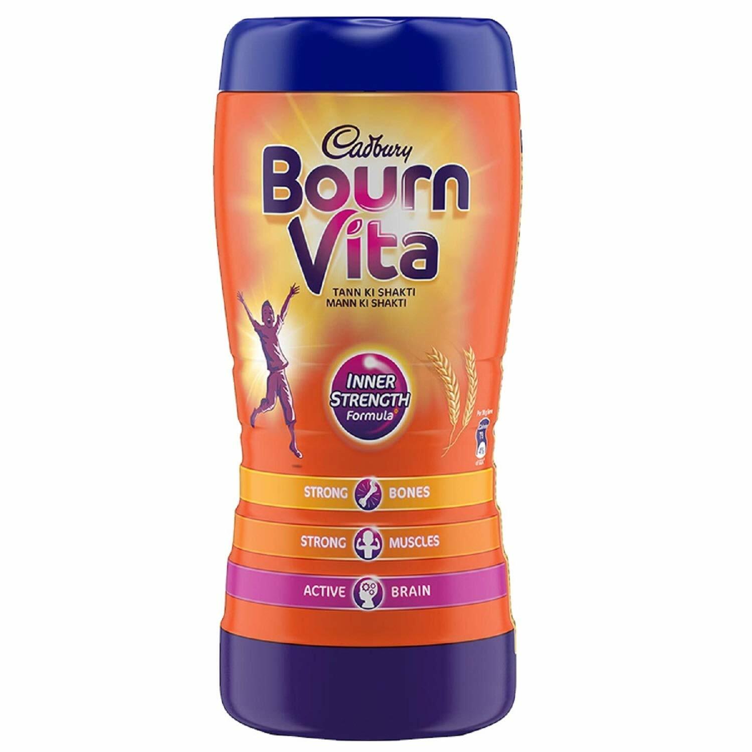 2 X Cadbury BOURNVITA Santé Et Nutrition Boisson Poudre – 1 KG 2 X Cadbury BOURNVITA Santé Et Nutrition Boisson Poudre – 1 KG