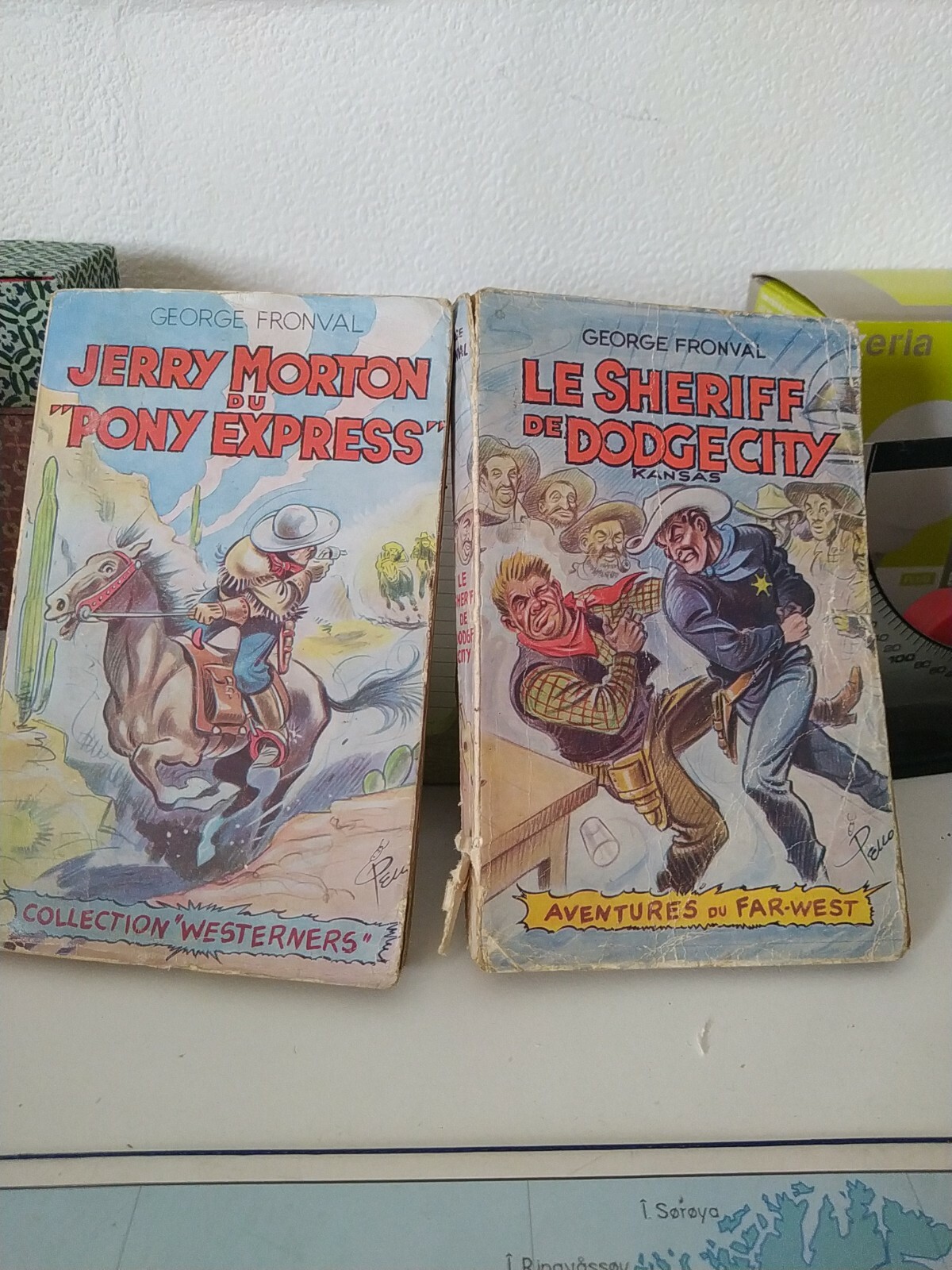 Livres anciens Aventures Du Far West