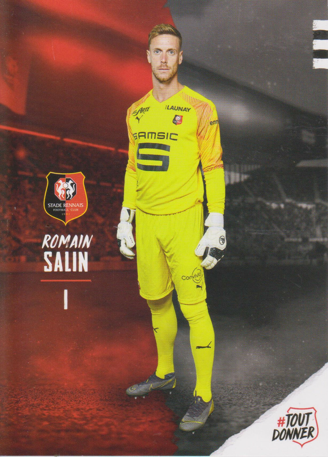 FOOTBALL CP ROMAIN SALIN STADE RENNAIS 2019/20 FOOTBALL CP ROMAIN SALIN STADE RENNAIS 2019/20