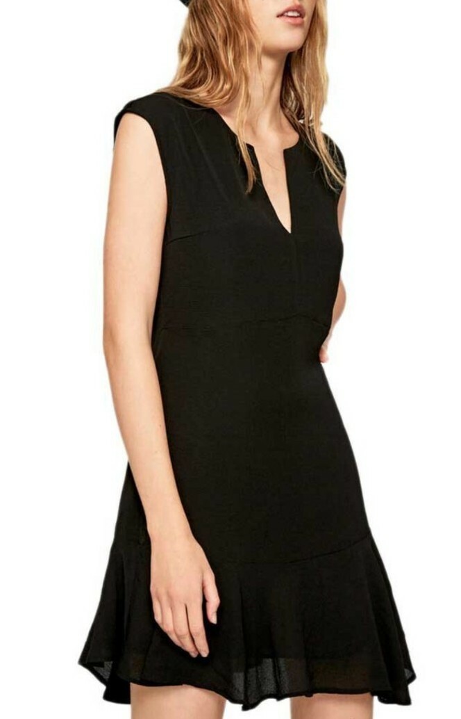 Pepe Jeans Robe S M L Noir Vêtements pour Femmes Petit Noir Mod. Kaila Pepe Jeans Robe S M L Noir Vêtements pour Femmes Petit Noir Mod. Kaila