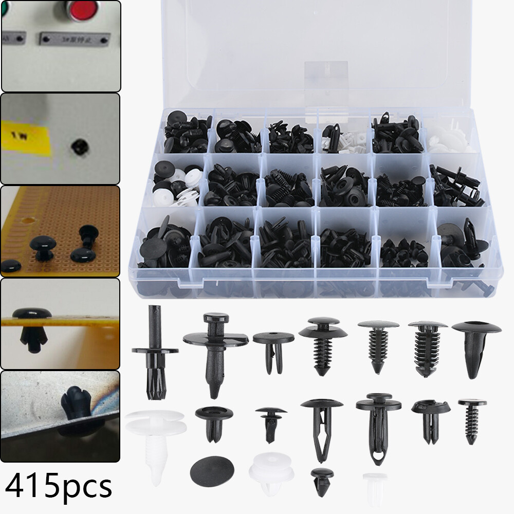 415pcs Rivet Clip en Plastique Rivets Fixation Clips Plastique Voiture Auto FR 415pcs Rivet Clip en Plastique Rivets Fixation Clips Plastique Voiture Auto FR
