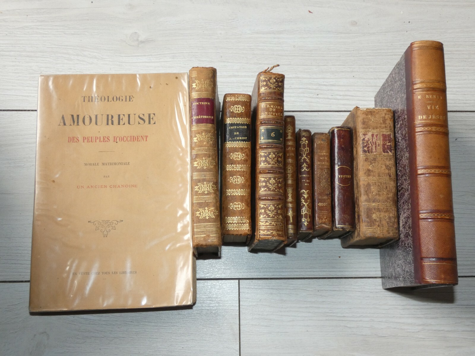 Lot livres anciens religieux 1777~1900 Lot livres anciens religieux 1777~1900