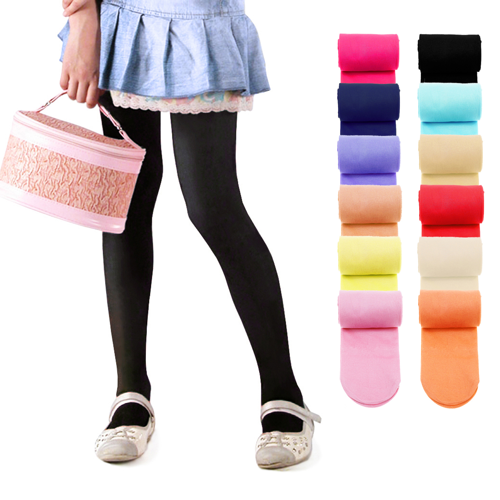 ENFANTS MODE FILLES uni souple microfibre OPAQUE collant 60 DENIER Couleurs ENFANTS MODE FILLES uni souple microfibre OPAQUE collant 60 DENIER Couleurs