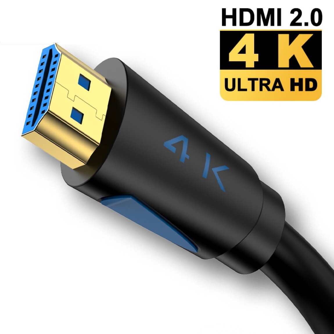 Cable HDMI 4K Ultra HD Haute Vitesse Console Boitier Télévision PC Photo Blu-ray