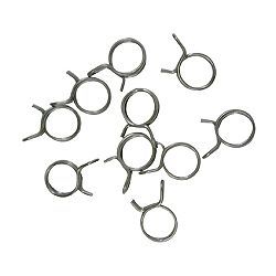 Lot de 10 collier de durite d’essence Ø 5 x 8 mm tuyau scooter moto voiture NEUF Lot de 10 collier de durite d’essence Ø 5 x 8 mm tuyau scooter moto voiture NEUF