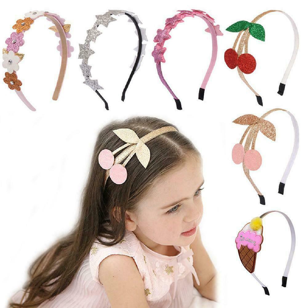 Mode Enfants Bande De Cheveux Brillant Sequin Amour Bandeau Coeur Cerise U1L7 Mode Enfants Bande De Cheveux Brillant Sequin Amour Bandeau Coeur Cerise U1L7