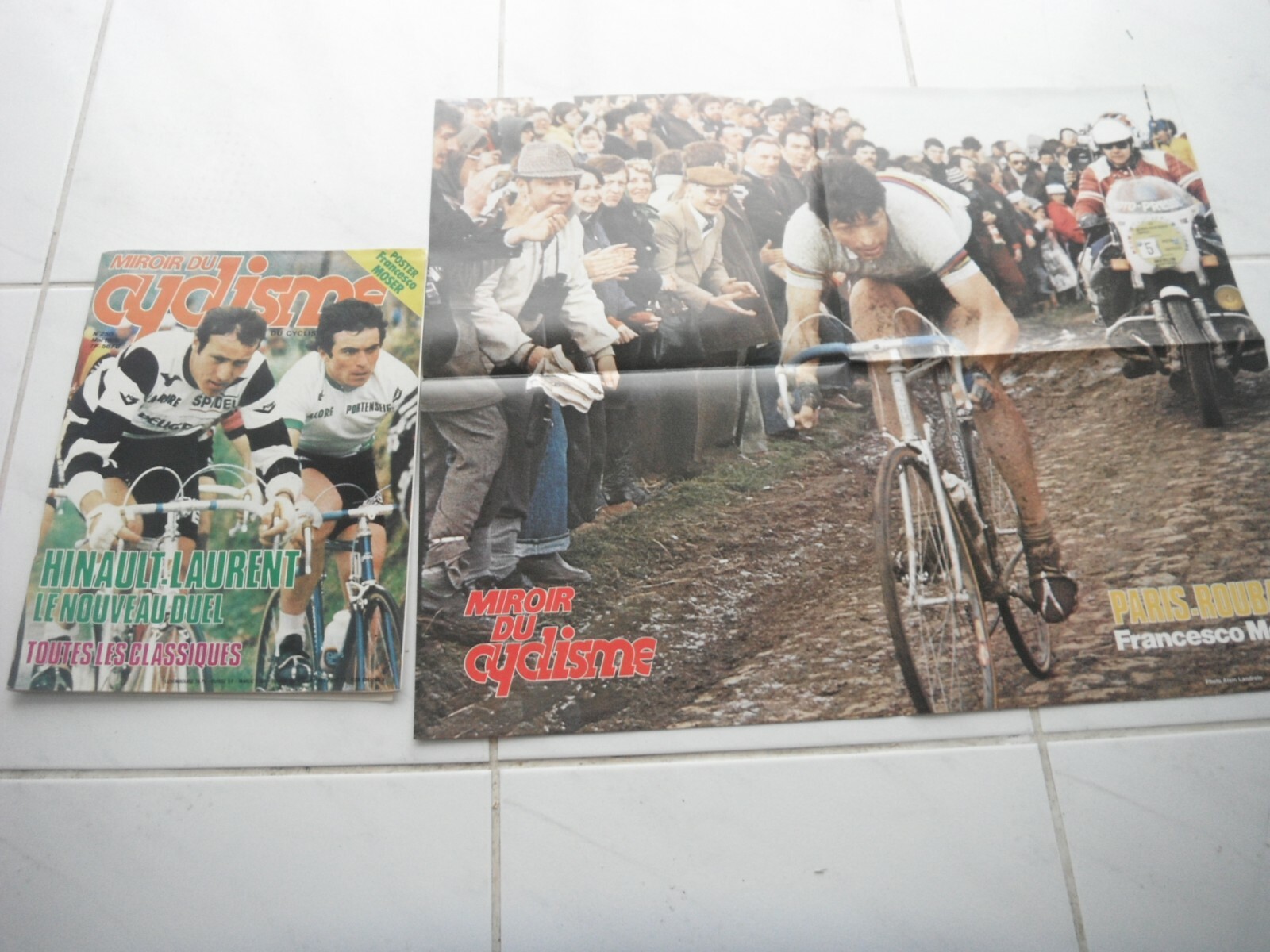 MIROIR  DU CYCLISME N° 250 DE 1978 + POSTER