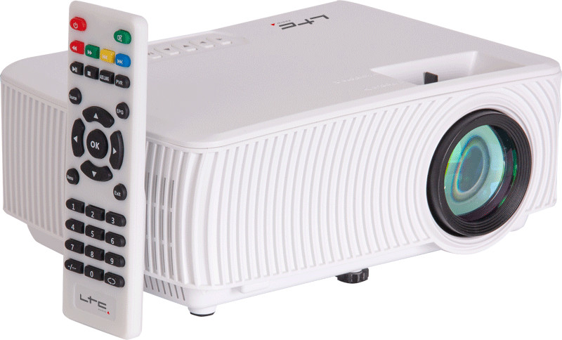 LTC VP1000-W Compact LED Vidéo-projecteur Beamer Wifi Mirroir Écran USB HDMI TV LTC VP1000-W Compact LED Vidéo-projecteur Beamer Wifi Mirroir Écran USB HDMI TV