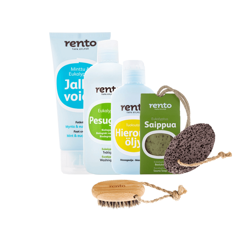 Pack Rento soin du corps pour sauna douche hammam