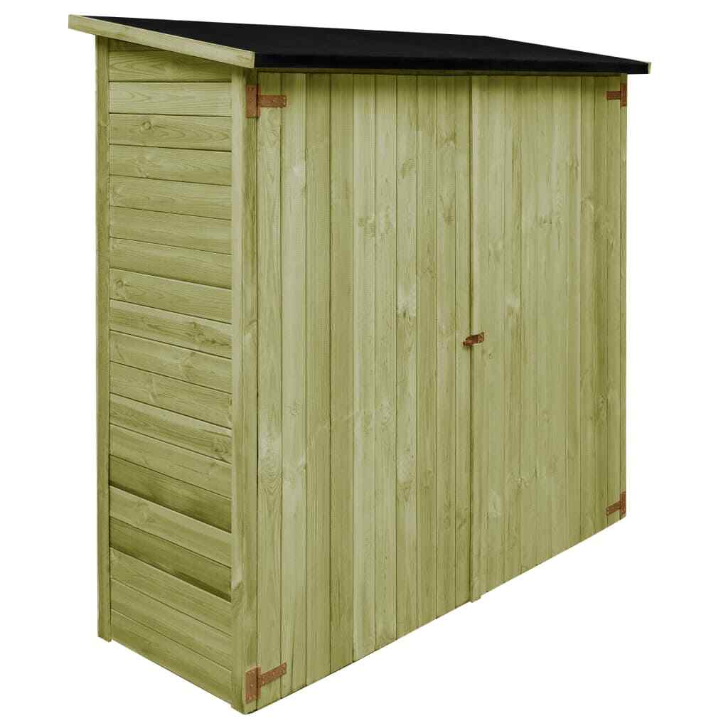 vidaXL Bois de Pin Imprégné Abri à Outils de Jardin Remise pour Outils Cabane vidaXL Bois de Pin Imprégné Abri à Outils de Jardin Remise pour Outils Cabane