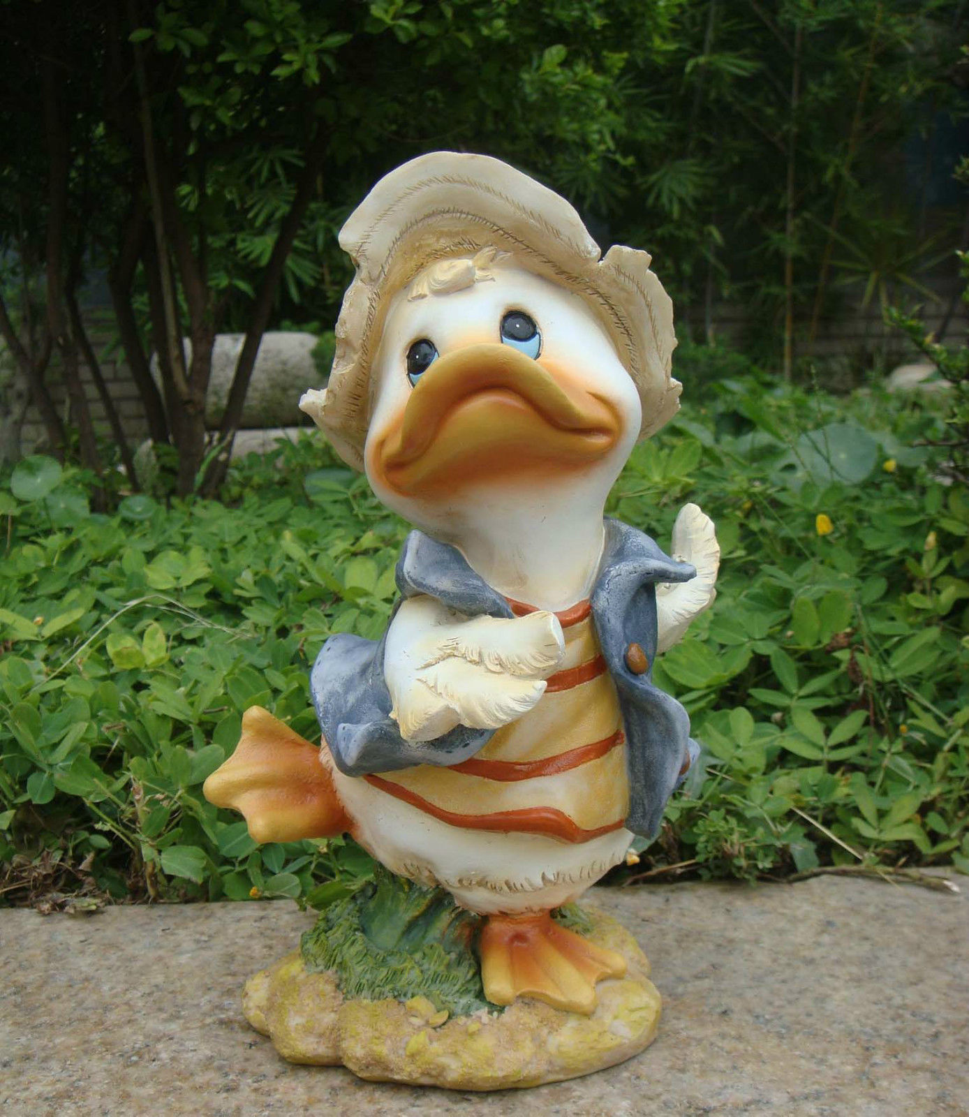 Design Canard Déco Jardin Nain de Jardin Figures Décoration