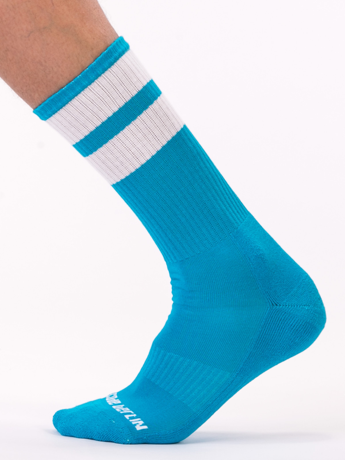 Barcode Berlin Gym Chaussettes Turquoise/Blanc 91366/401 Sexy Soldes Foudre Barcode Berlin Gym Chaussettes Turquoise/Blanc 91366/401 Sexy Soldes Foudre