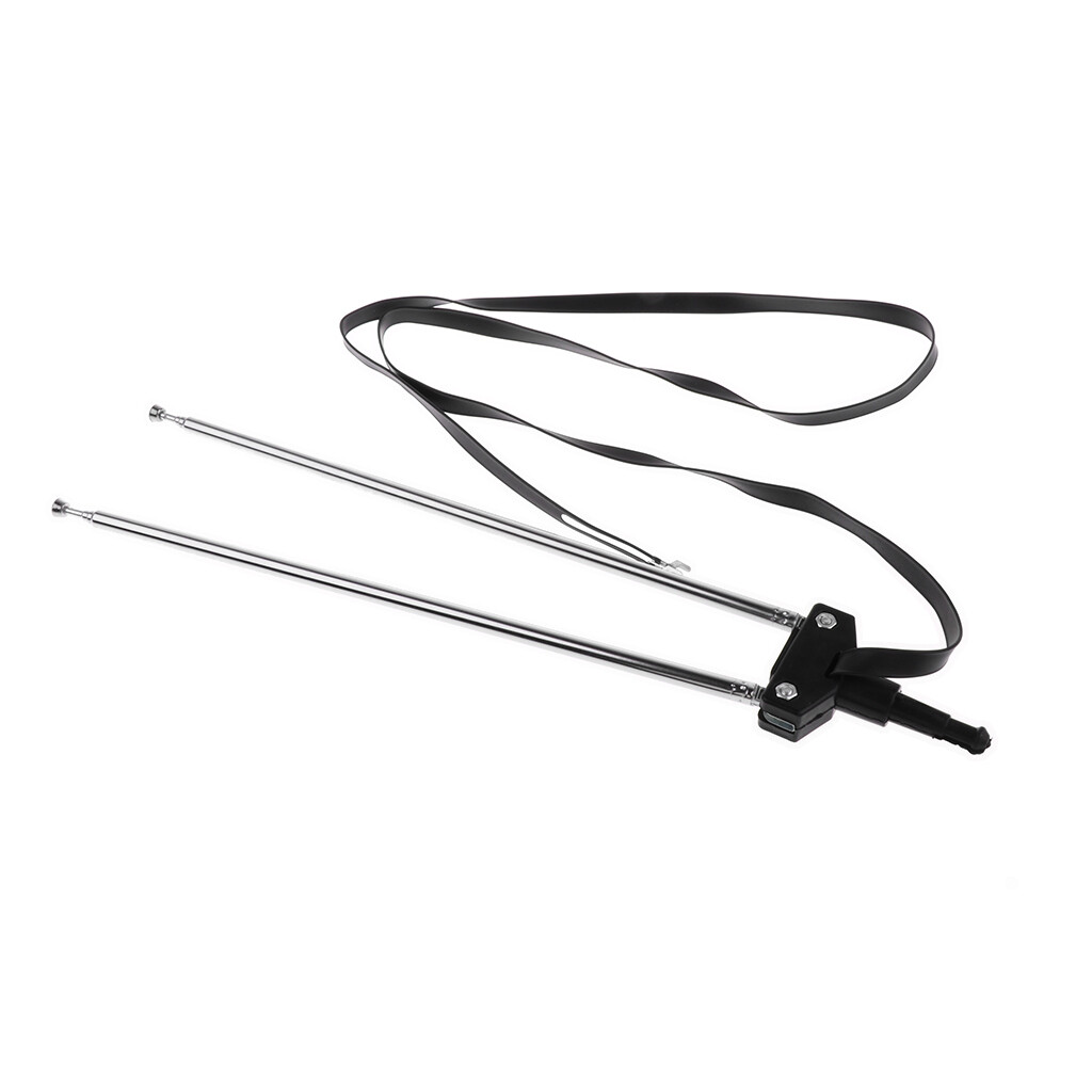 Antenne télescopique en métal 300 Ω de scanner TV de récepteur de FM VHF Antenne télescopique en métal 300 Ω de scanner TV de récepteur de FM VHF
