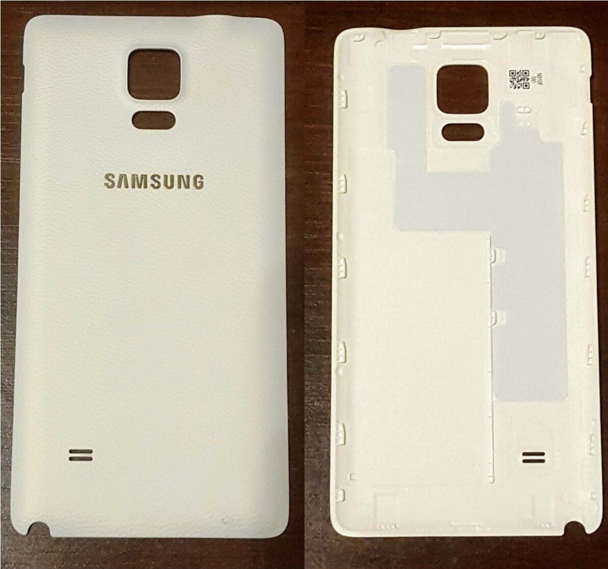 Coque façade arrière blanc Samsung Galaxy Note 4 Coque façade arrière blanc Samsung Galaxy Note 4