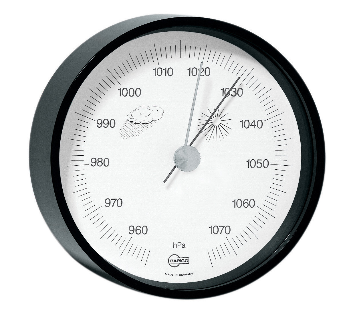 Baromètre Analogique Barigo Accueil Noir Faire / Suspendre Baromètre Analogique Barigo Accueil Noir Faire / Suspendre