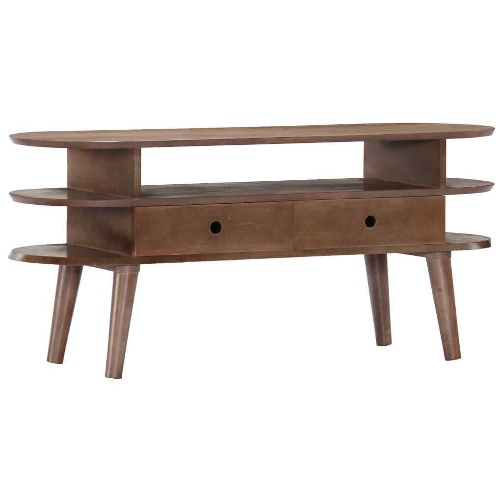 vidaXL Bois d’Acacia Solide Meuble TV Armoire Basse Divertissement Unité Salon vidaXL Bois d’Acacia Solide Meuble TV Armoire Basse Divertissement Unité Salon