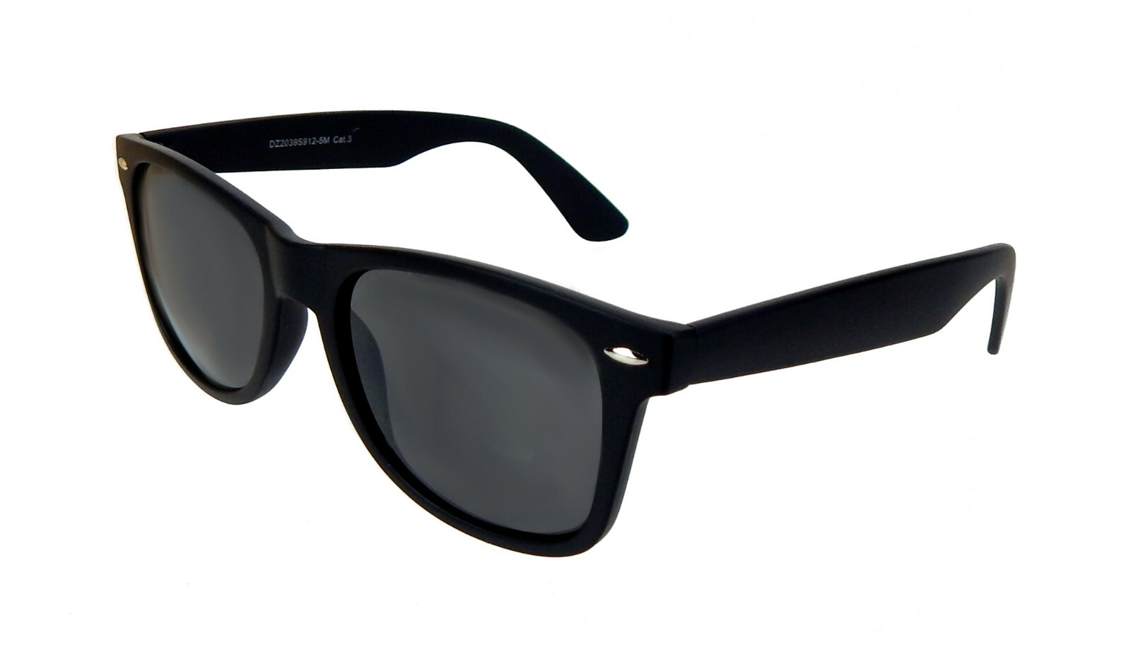 Lunettes de Soleil Noir Mat Hommes Femmes Unisexe Rétro Vintage 50er Ans Unisexe Lunettes de Soleil Noir Mat Hommes Femmes Unisexe Rétro Vintage 50er Ans Unisexe