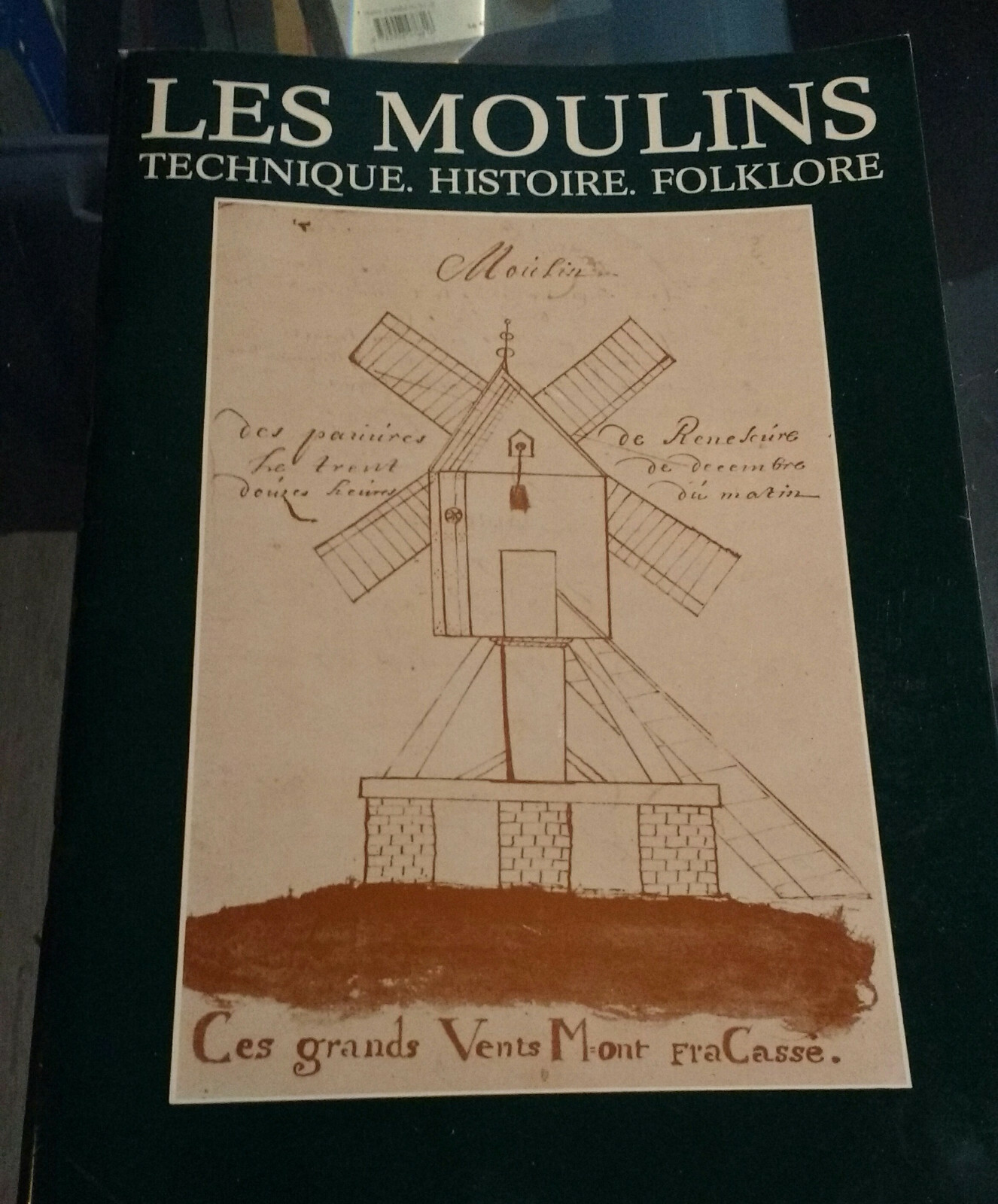 Livre sur les Moulins Flandre Artois Hainaut Cambresis Boulonnais 1975