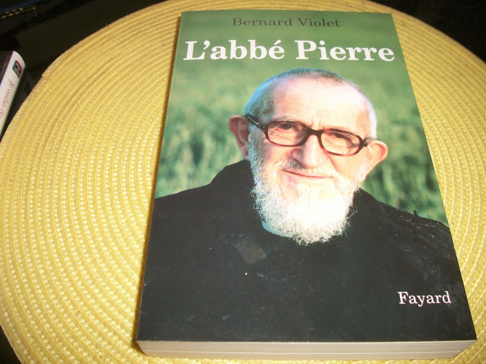 livre, Abbé pierre, très bon état