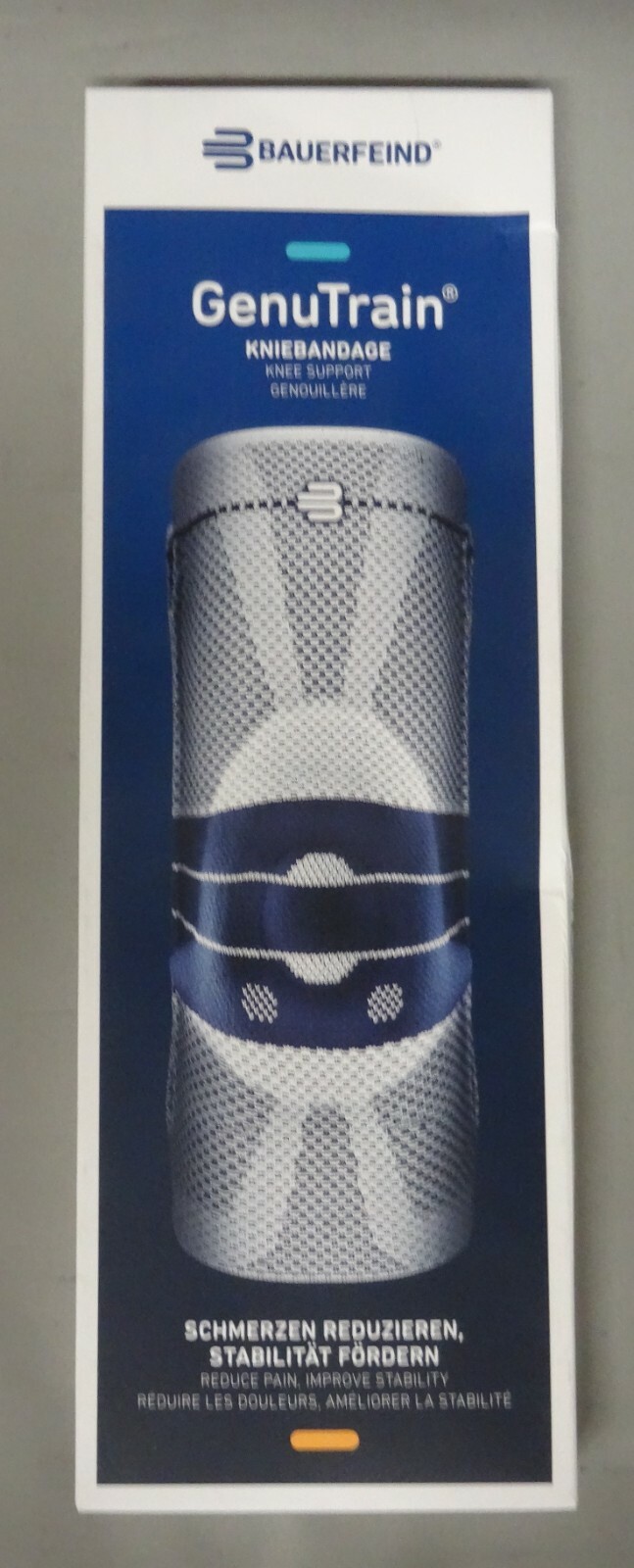 Genouillère GenuTrain Bauerfeind – Taille 3 – Couleur peau – Réf 11041206010003 Genouillère GenuTrain Bauerfeind – Taille 3 – Couleur peau – Réf 11041206010003