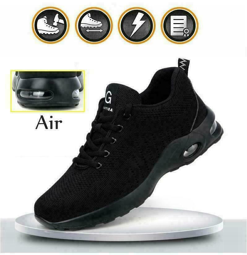 Chaussures de sécurité en maille à bout en acier léger pour hommes et femmes Chaussures de sécurité en maille à bout en acier léger pour hommes et femmes