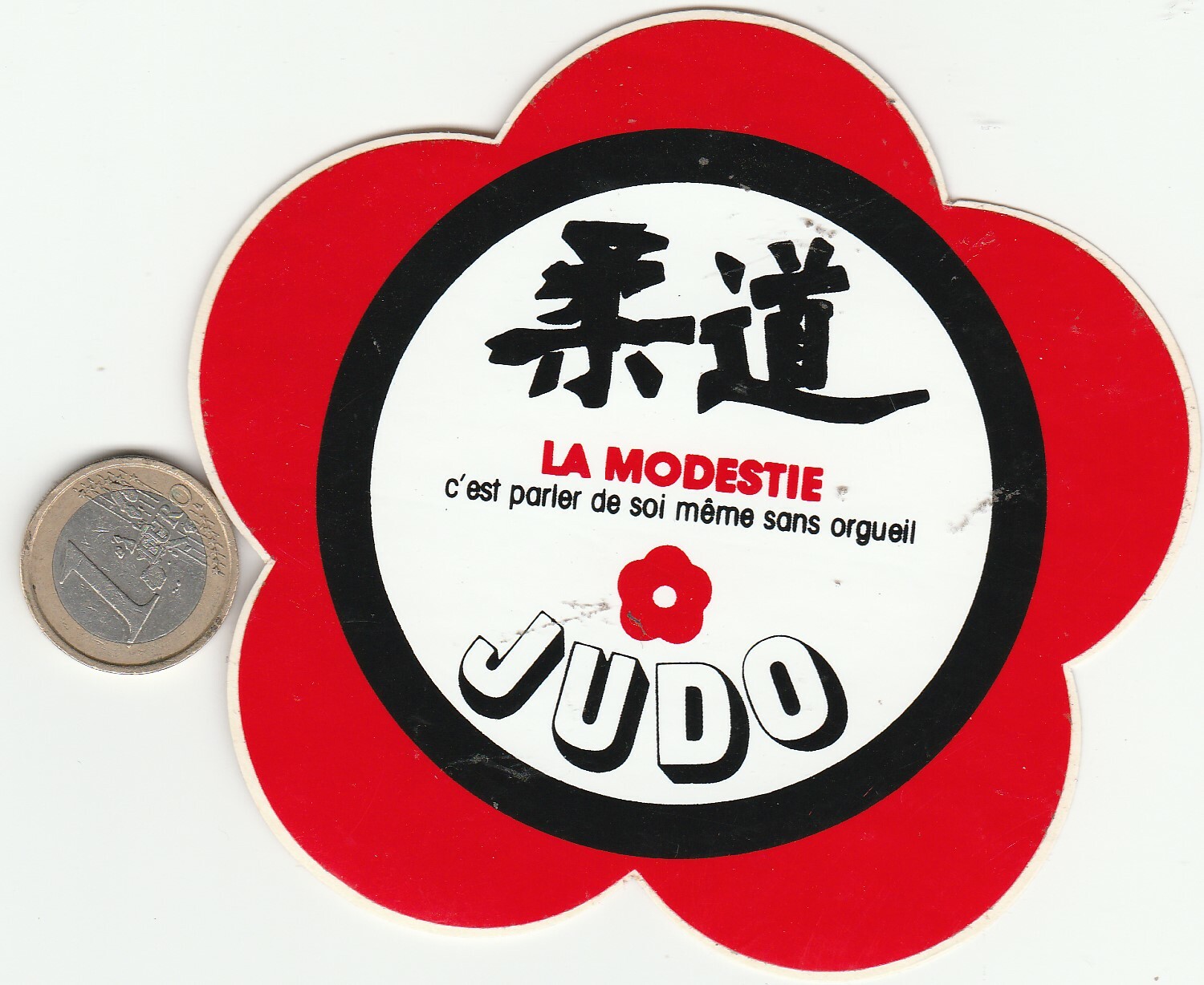 AUTOCOLLANTS Sport JUDO. La Modestie AUTOCOLLANTS Sport JUDO. La Modestie
